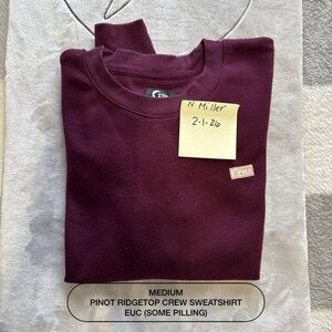 Zyia Women’s Burgundy Sweatshirt